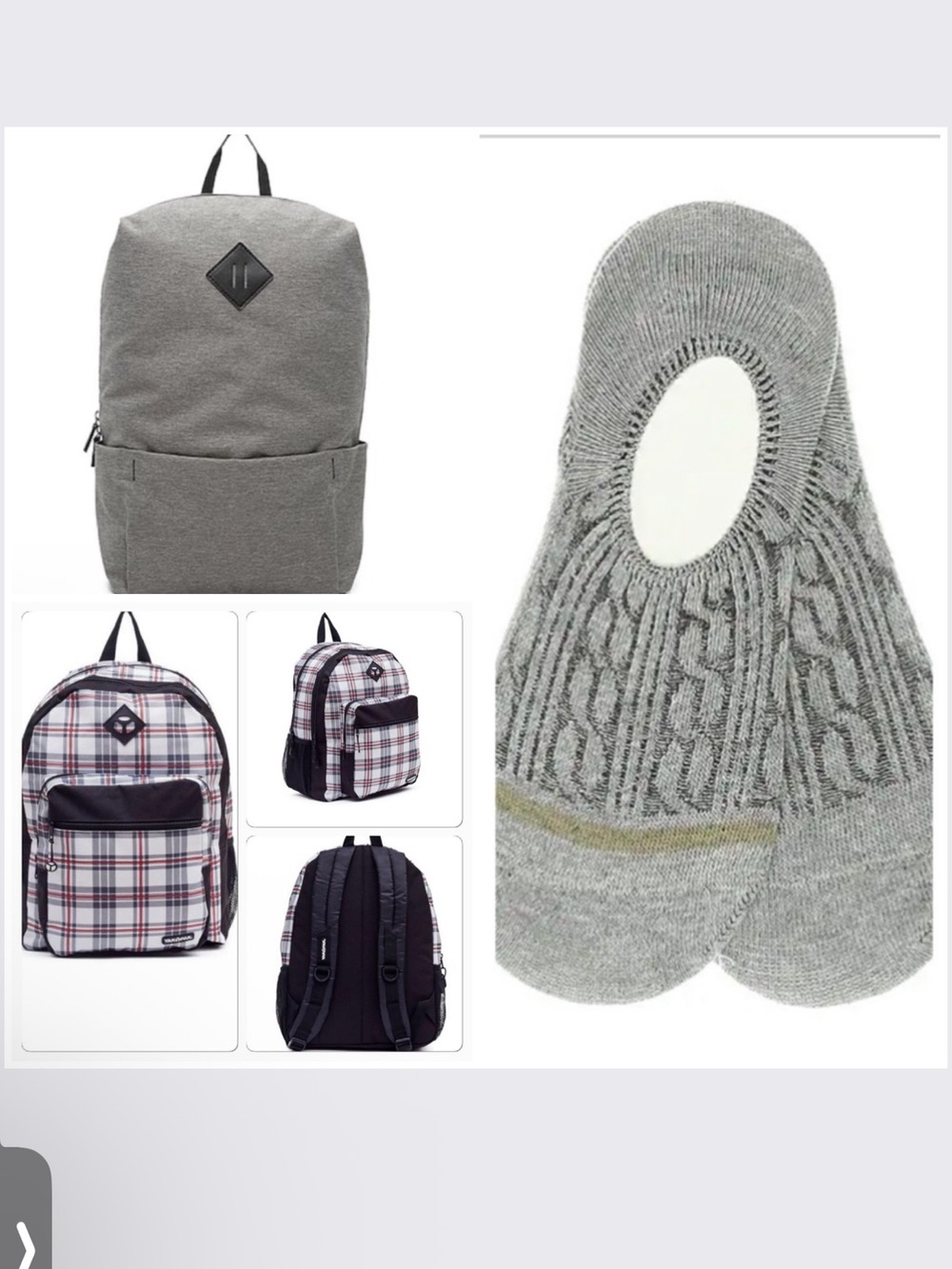 Northwest Yak Pak extra large backpack J.M Wechter Backpack, Lemon No Show Socks